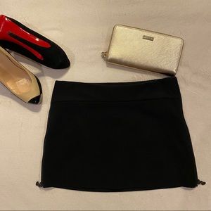 Diane von Furstenberg Black Mini Skirt
